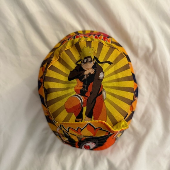 NWOT Rare Naruto Ultimate Ninja Bucket Hat with Stand Up Hair - Picture 2 of 6